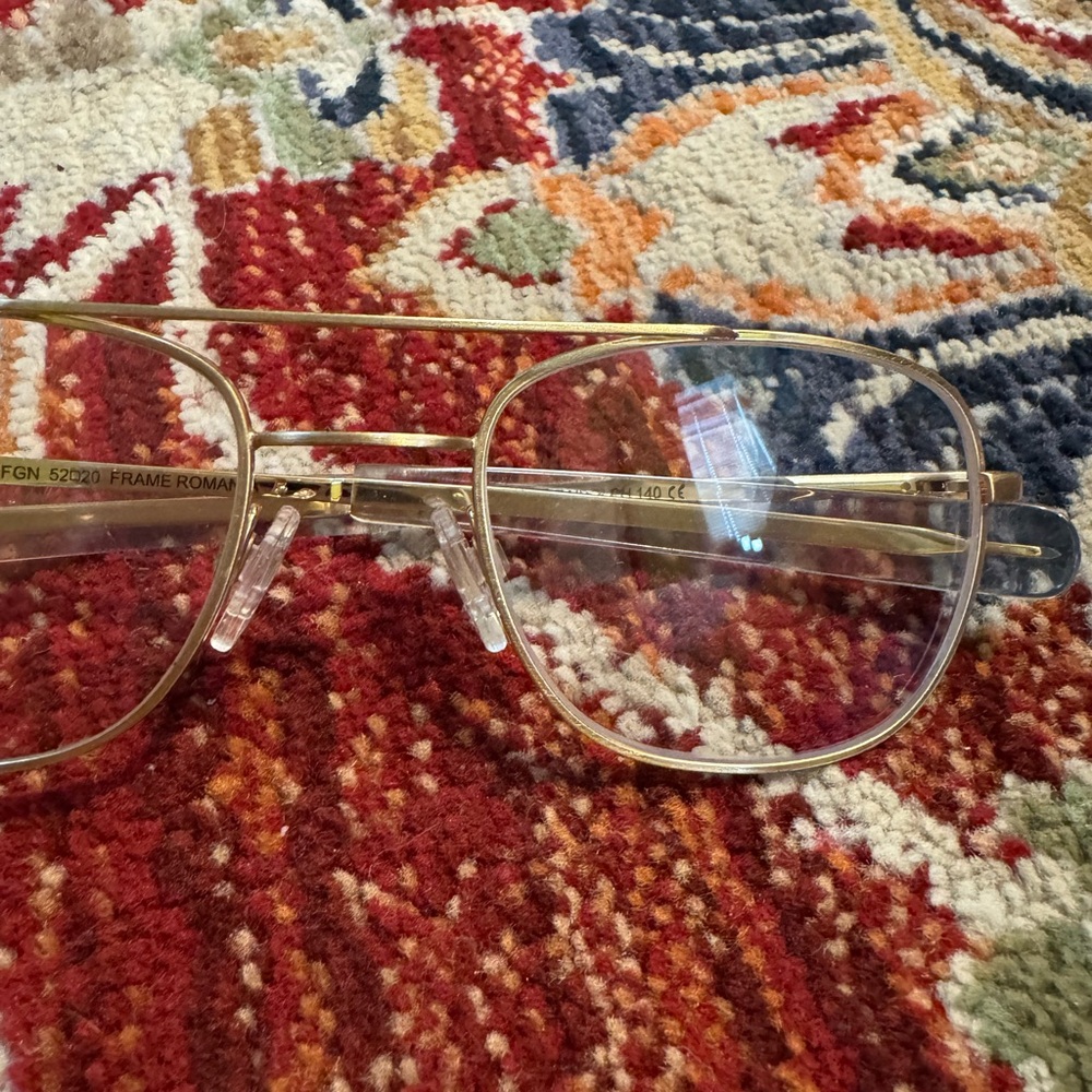 Randolph Engineering Gold Brushed Frames Aviators… - image 2